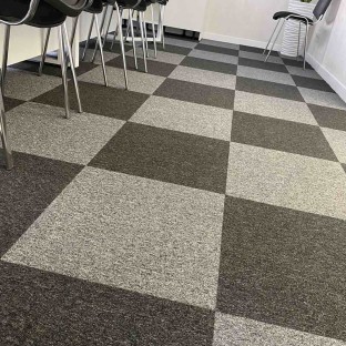 Madrid & Madrid Lines - Karo Halı (Hollanda Stok) $i